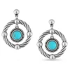 Montana Silversmiths Women's Directions Turquoise Earrings