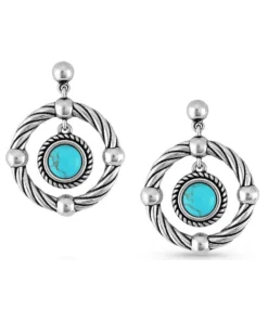 Montana Silversmiths Women's Directions Turquoise Earrings