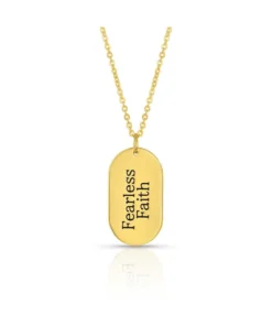 Montana Silversmiths Women's Fearless Faith Necklace