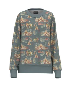 Hooey Girls' Stallion Crew Sweatshirt