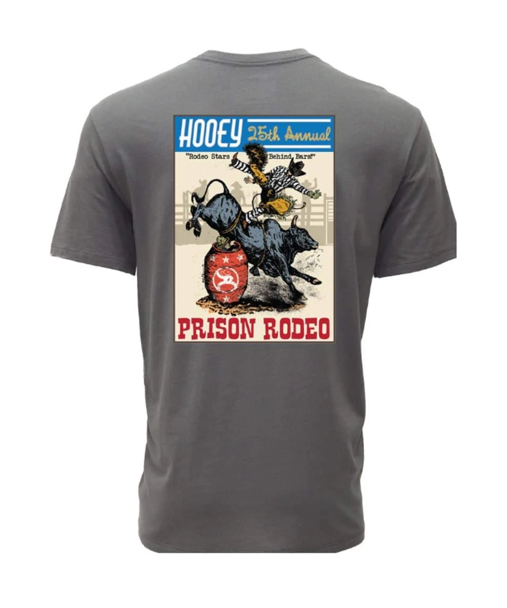 Hooey Men's Prison Rodeo Tee 1 Hooey Men's Prison Rodeo Tee