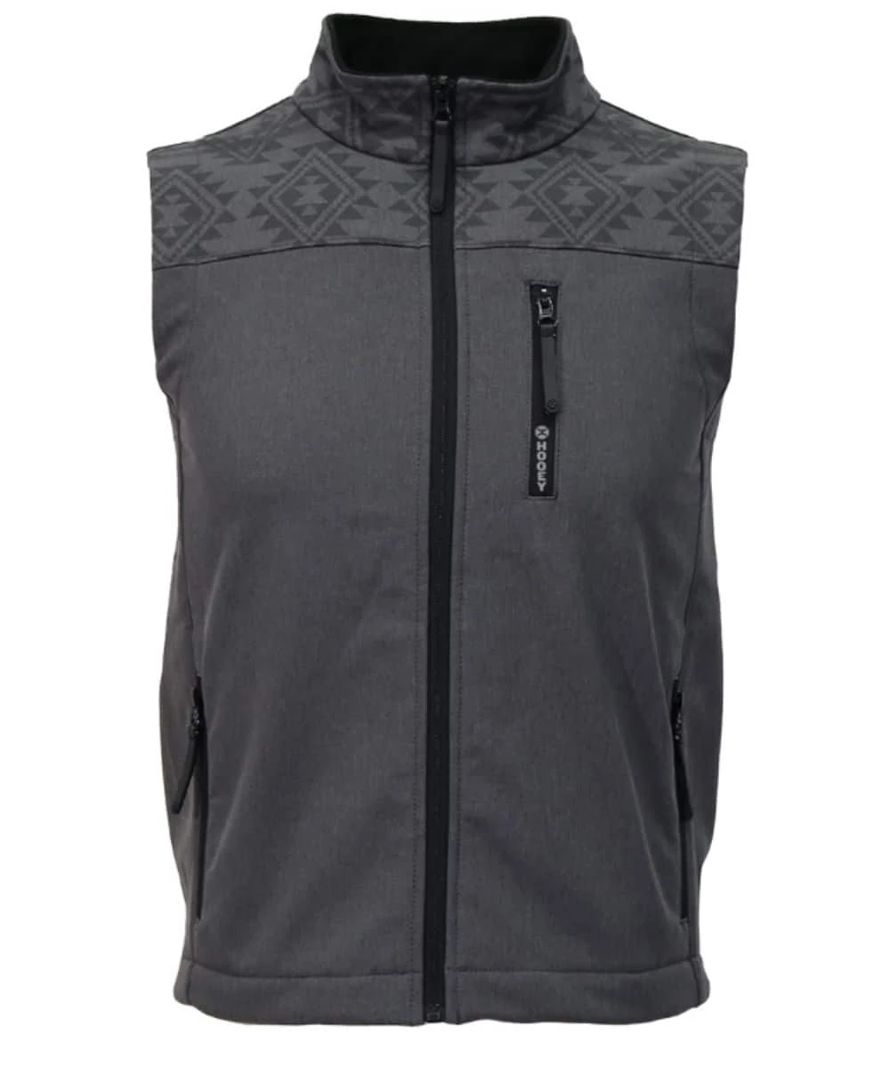 Hooey Men's Jackson Soft Shell Vest 1 Hooey Men's Jackson Soft Shell Vest