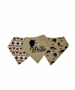 The Whole Herd Infant Drool Bibs
