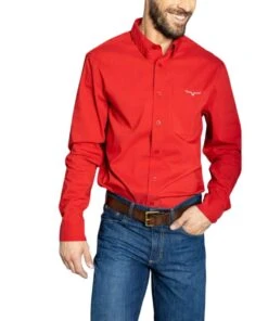 Kimes Ranch Men's KR Team Button Down Shirt