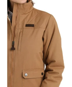 Cinch Women's Barn Bomber Coat -Cowpokes Onlines.com MAJ9901001 d
