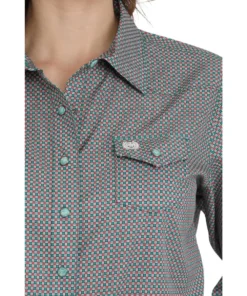 Cinch Women's ArenaFlex Snap Shirt 5 Cinch Women's ArenaFlex Snap Shirt -Cowpokes Onlines.com MSW9206002 c