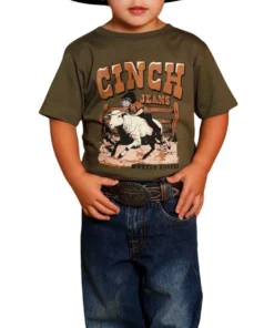 Cinch Toddler Boys' Mutton Buster Tee