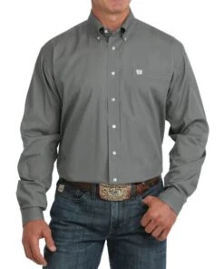 Cinch Men's Big & Tall Western Button Down Shirt
