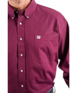 Cinch Men's Classic Button Down Shirt -Cowpokes Onlines.com MTW1104239 c