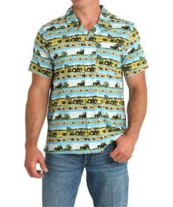 Cinch Men's Hayin' Season Button Down Shirt