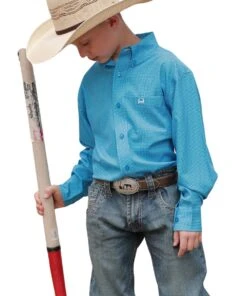 Cinch Boys' ArenaFlex Button Down Shirt