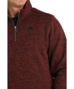 Cinch Men's Big & Tall 1/4 Zip Sweater -Cowpokes Onlines.com MWK108015X c