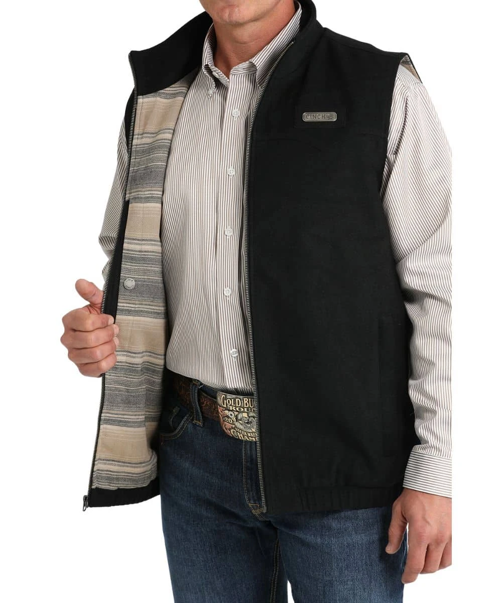 Cinch Men's Concealed Carry Western Vest 3 Cinch Men's Concealed Carry Western Vest - Image 3