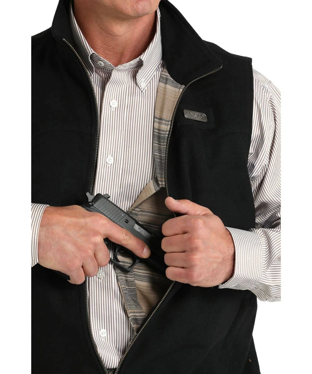 Cinch Men's Concealed Carry Western Vest 4 Cinch Men's Concealed Carry Western Vest - Image 4