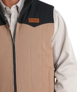 Cinch Men's Reversible Quilted Vest -Cowpokes Onlines.com MWV1576004 3