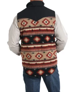 Cinch Men's Reversible Quilted Vest -Cowpokes Onlines.com MWV1576004 4