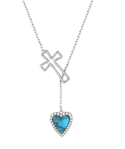 Montana Silversmiths Women's Anchored In Love & Faith Necklace