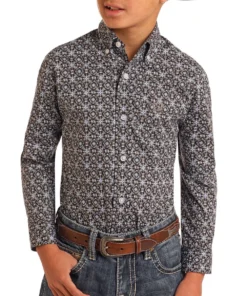 Panhandle Boys' Select Button Down Shirt