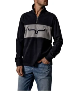 Kimes Ranch Men's Razor Rugby Pullover