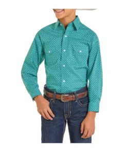 Panhandle Slim Boys' Rough Stock Snap Shirt