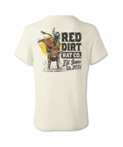 Red Dirt Hat Co. Men's Bucking Bull Tee