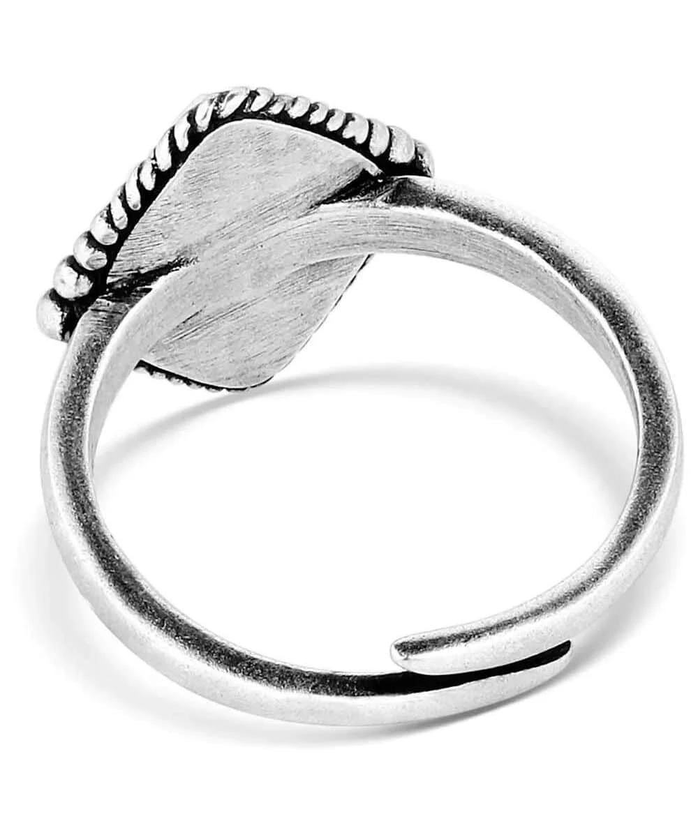 Montana Silversmiths Women's Blank Slate Open Ring 2 Montana Silversmiths Women's Blank Slate Open Ring - Image 2