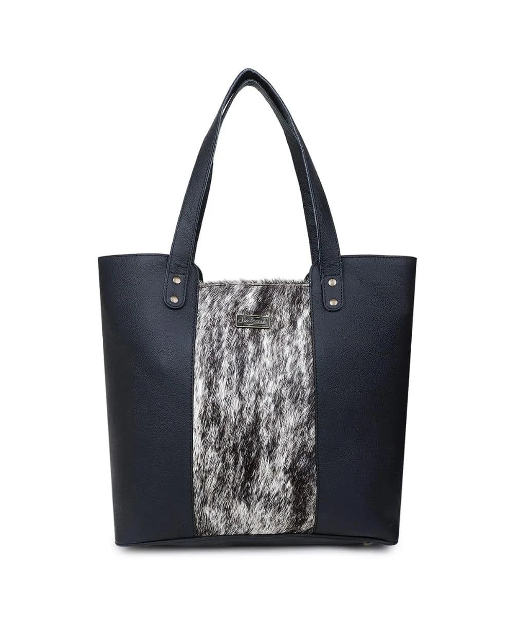 Sixtease Women's Hair-On Tote Bag 1 Sixtease Women's Hair-On Tote Bag
