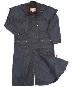 Foxfire Long Snowy River Riding Coat 7 Foxfire Long Snowy River Riding Coat -Cowpokes Onlines.com SRH brown a