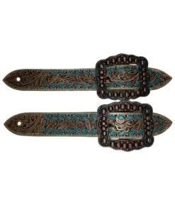 San Saba Women's Floral Spur Straps