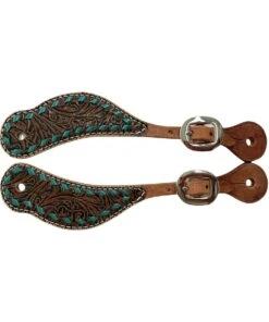 San Saba Floral Spur Straps