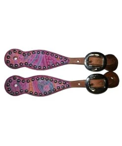 San Saba Girls' Paisley Spur Straps