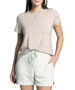 Thread & Supply Women's Nikkie Tee -Cowpokes Onlines.com T2984LZMTS tan a