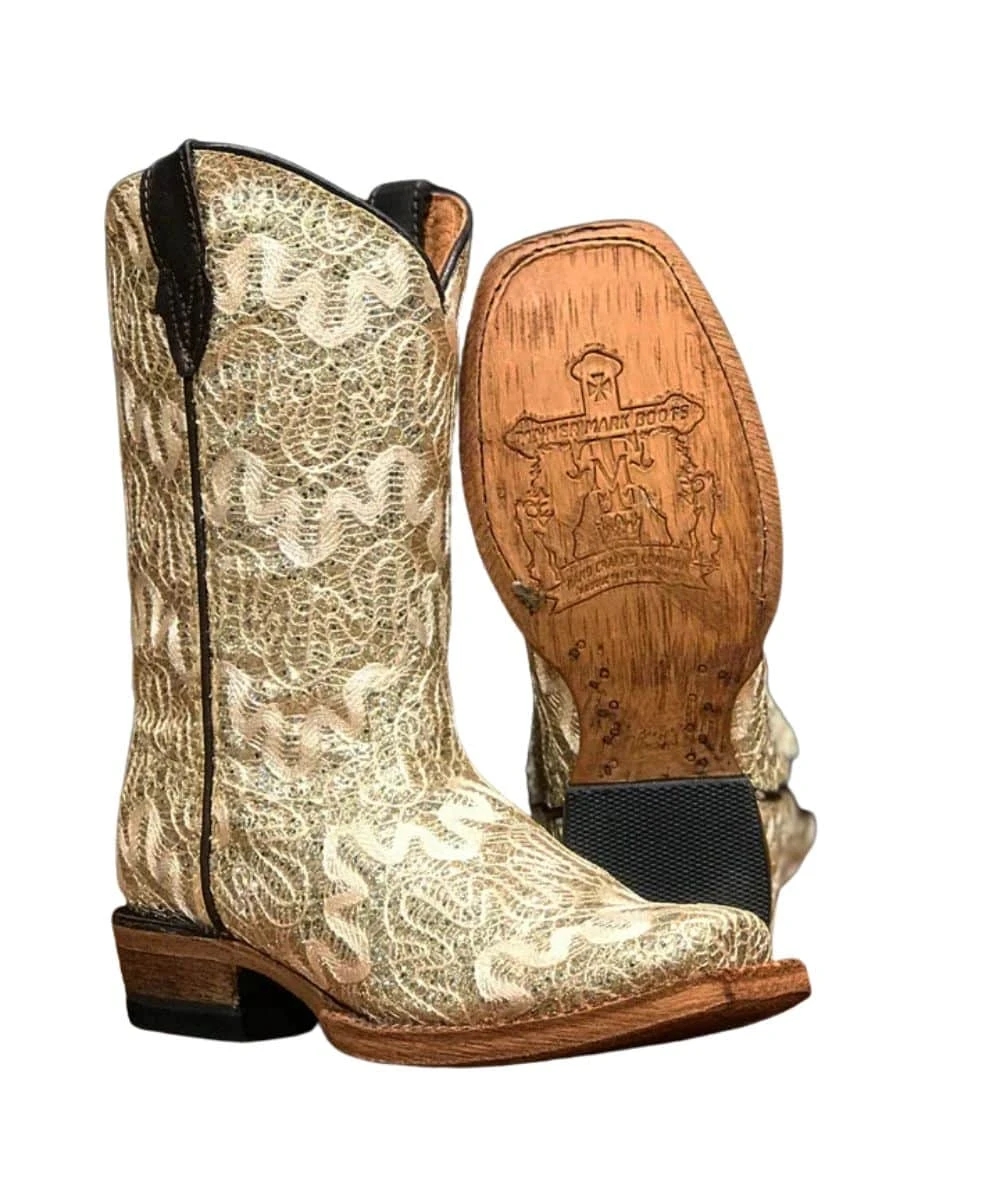Tanner Mark Girls' Bailey Shimmer Boot 2 Tanner Mark Girls' Bailey Shimmer Boot - Image 2