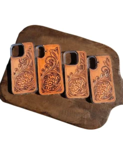 Western Linens Tooled IPhone Case