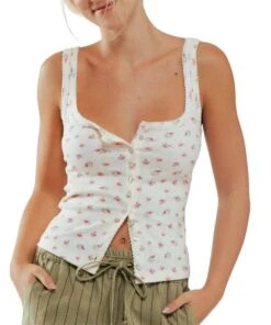 Urban Daizy Women's Floral Tank Top