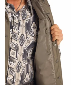 Rock & Roll Cowboy Men's Vintage '46 Puffer Vest -Cowpokes Onlines.com VM98C04410 c