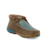 Twisted X Women's Tooled Turquoise Chukka Driving Moc