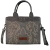 Montana West Women's Wrangler Embroidered Tote Purse