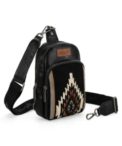 Montana West Women's Wrangler Southwestern Sling Bag