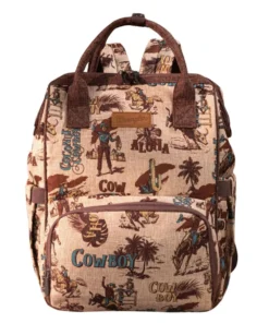 Montana West Women's Wrangler Retro Cowboy Backpack