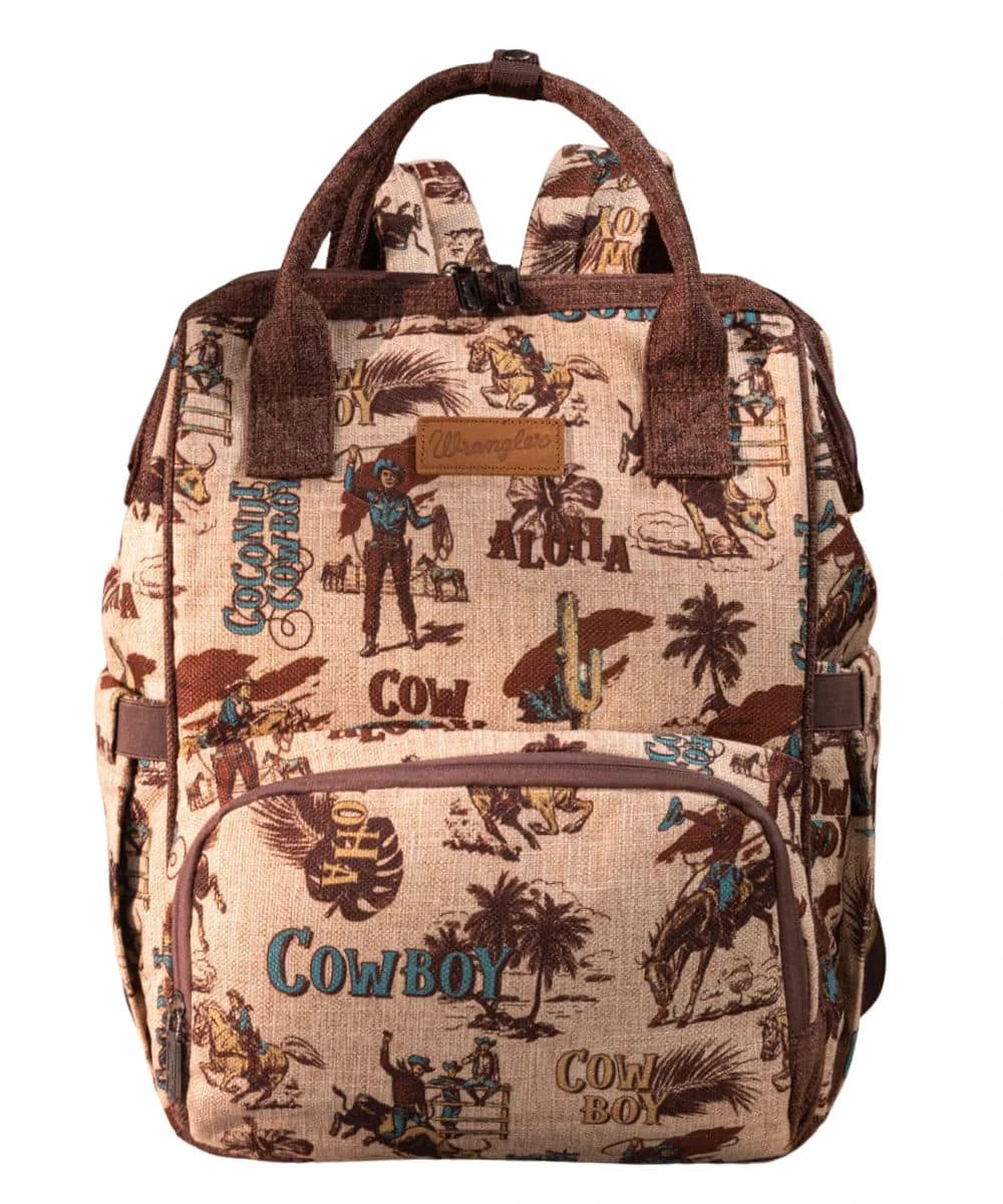 Montana West Women's Wrangler Retro Cowboy Backpack 1 Montana West Women's Wrangler Retro Cowboy Backpack