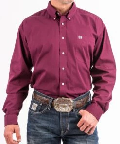 Cinch Men's Big And Tall Button Down Shirt