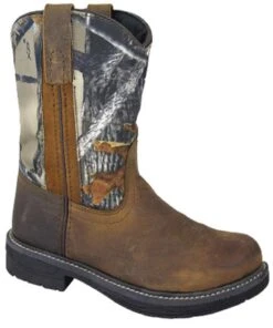 Smoky Mountain Boys' Camo Buffalo Boot