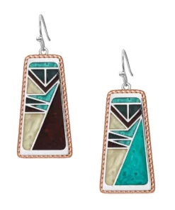 Montana Silversmiths Women's American Legends Tablet Earrings