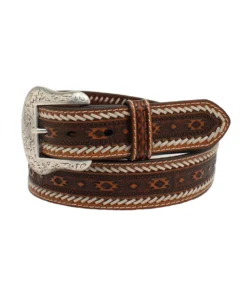 M&F Western Men's Ariat Southwest Buckstitch Belt