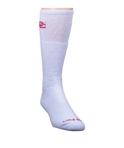 Dan Post Women's Over The Calf White Socks