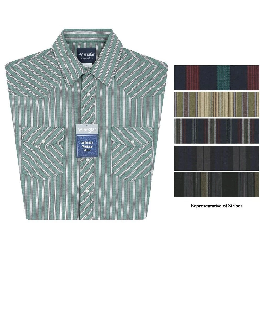 Wrangler Men's Western Snap Shirt 1 Wrangler Men's Western Snap Shirt