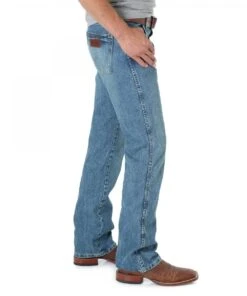 Wrangler Men's Retro Slim Boot Cut Jean -Cowpokes Onlines.com products ww re 77MWZWO hr 2